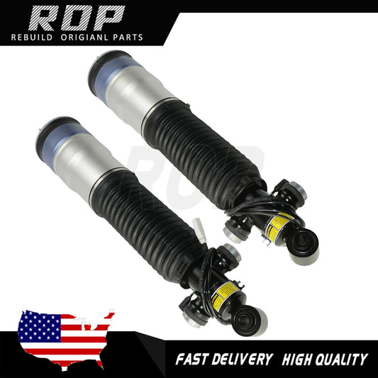 Pair Rear Air Suspension Shock Struts Fit for BMW F01 F02 740i 750i 760i xDrive 2WD