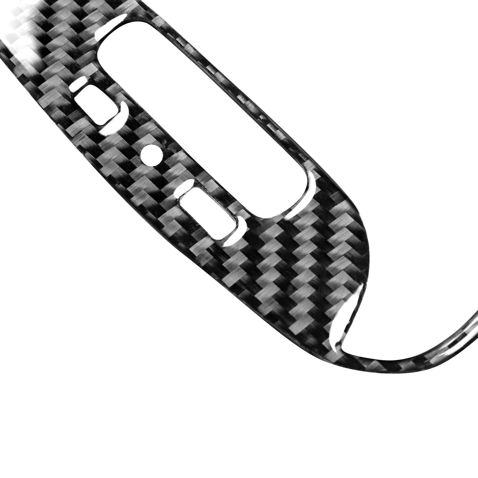Carbon Fiber Rear Top Reading Light Cover Trim for Mitsubishi Lancer 2008-2015