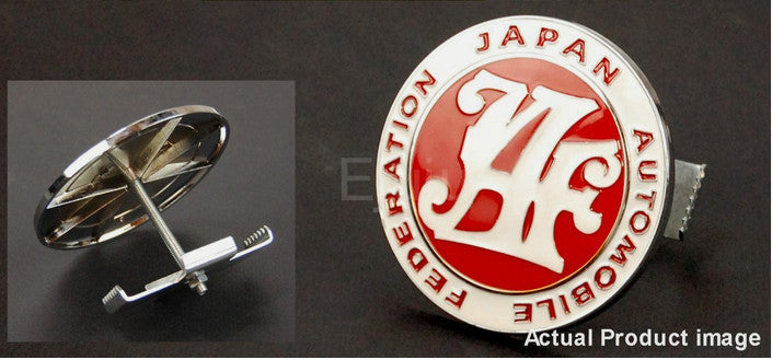 Car keychain/key ring embroidered car accessories, gray, suitable for Mitsubishi .