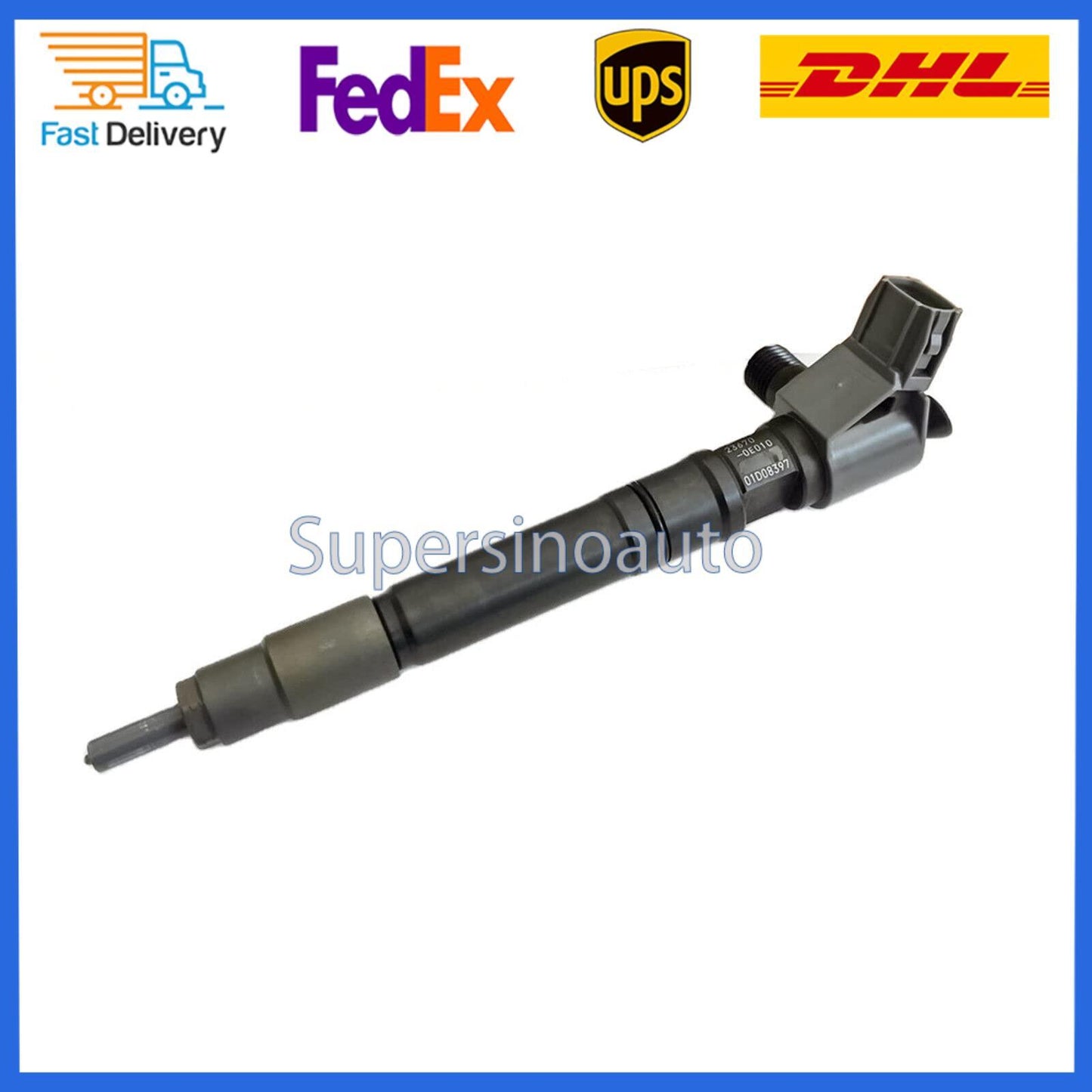 Common Rail Fuel Injector 295700-0550 for Hilux REVO 1GD-FTV 2.8L 23670-0E010
