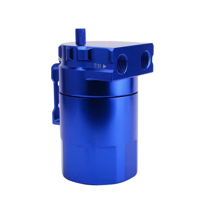Universal Blue Oil Reservoir Fuel Can Tank Turbo Reservoir Filter 11/13/15mm