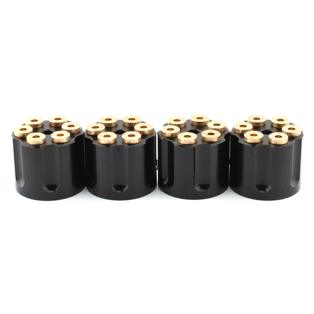 Spark Plug Screw Nut Head Bolt Engine Cover Cap Fit for Harley Twin Cam 1999+ Black