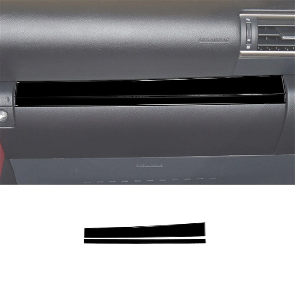 Gloss Black Passenger Dash Panel Cover Trim for Lexus RC300 350 200T 2015-2020