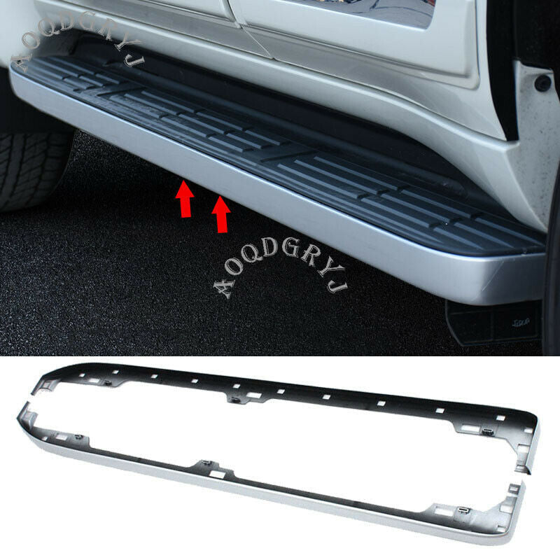 Running Board Nerf Bar Trim Cover Decor Strips for Toyota Prado FJ150 2010-2021