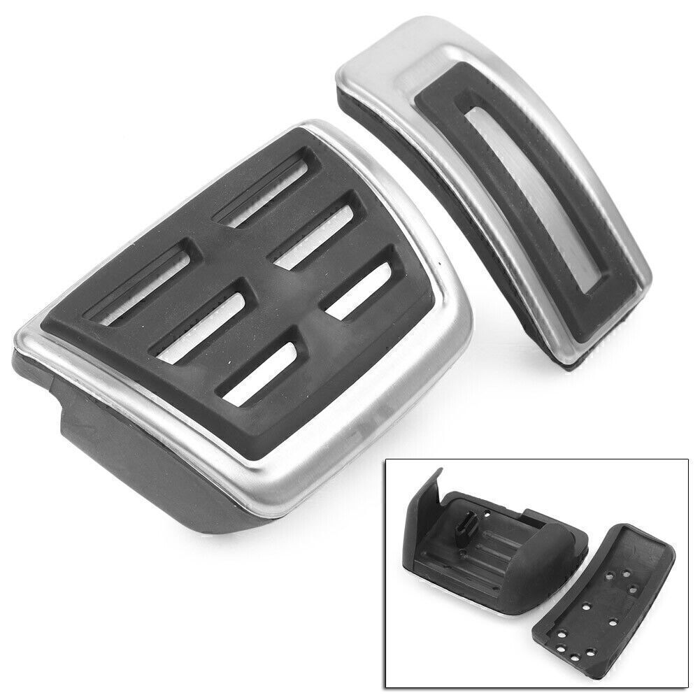 Car Fuel Pedal Foot Pedal Brake Pedal Cover for VW Teramont Atlas 2017 2018 2019