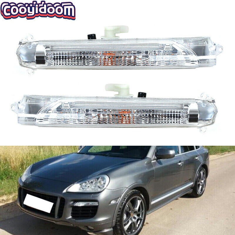 One pair of LED daytime running lights and DRL fog lights are suitable for 2007-2010 for Porsche for Cayenne .