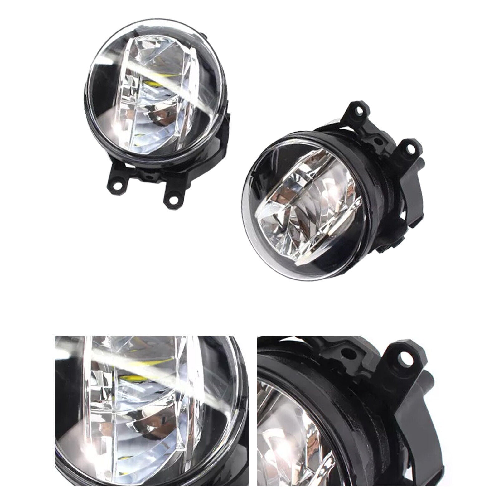 for Toyota for Lexus for Scion LH RH Pair LED Fog Lights Replacement Bumper Lamps