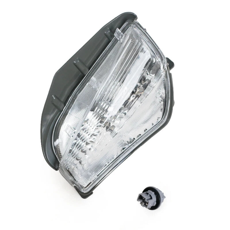2pcs Front Daytime Running Turn Signal Lamp for Toyota Prius V 2012-2014 No Bulb