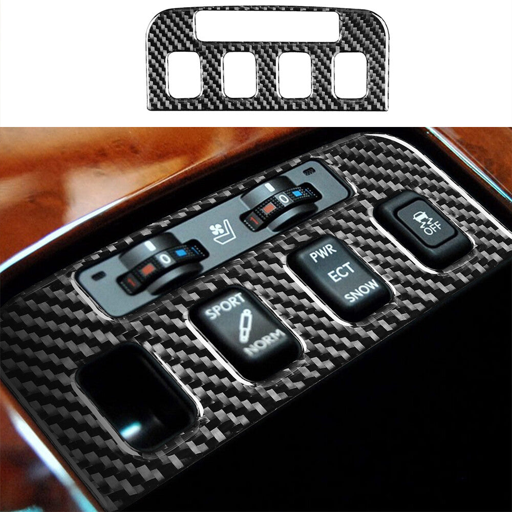 Carbon fiber gear shift button interior sticker decoration suitable for LEXUS GS 2006-2011