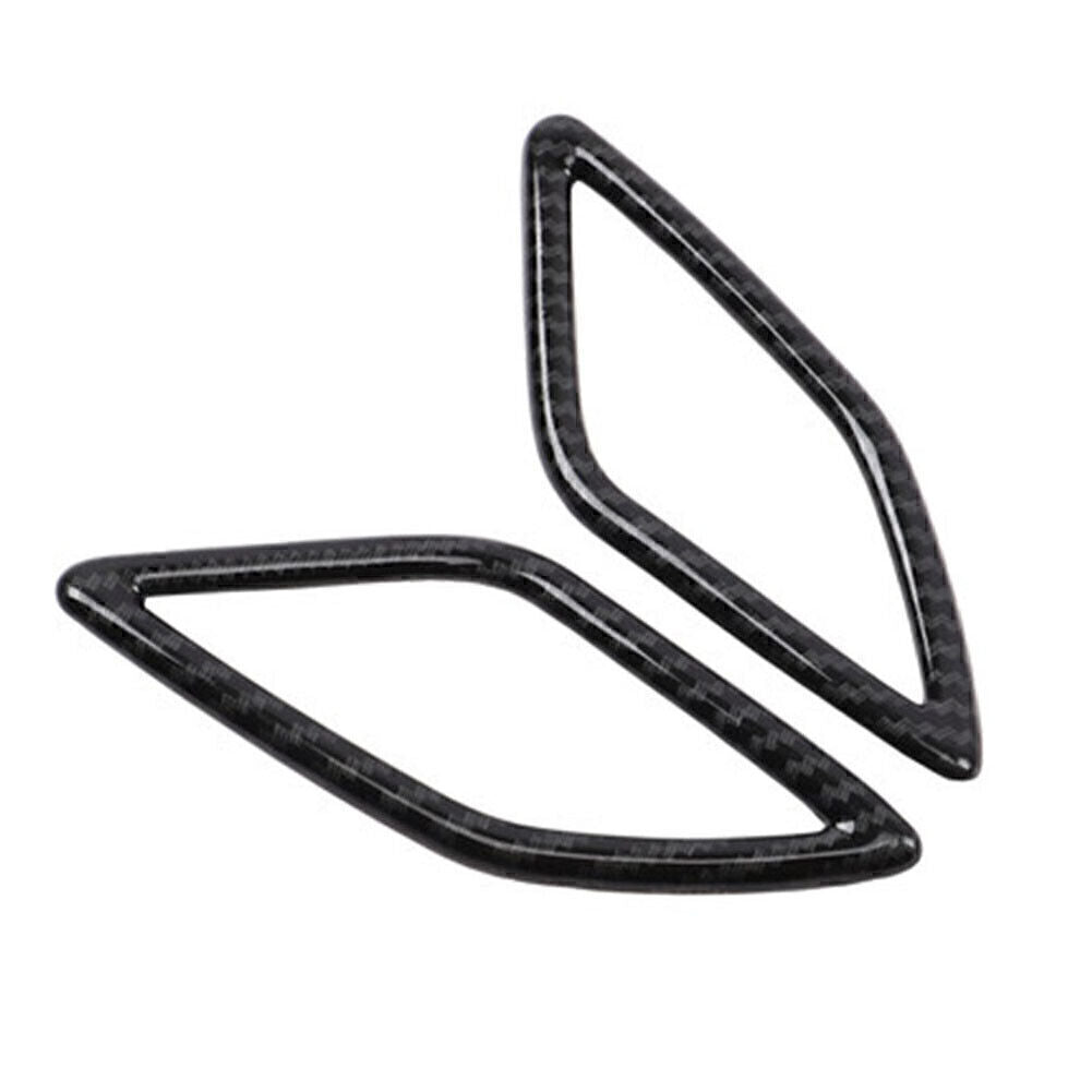 Carbon Fiber Car Inner A-Pillar Speaker decor Cover Trim for Volvo XC40 18-2020