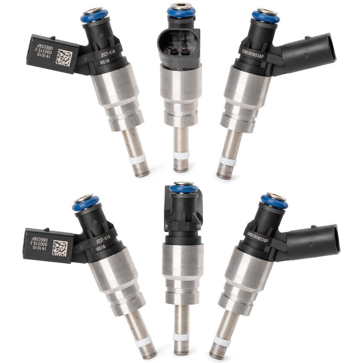 6X for Audi for A6 for A8 S Fuel Injectors 06E906036C 06E906036E 06E906036F 06H906036G