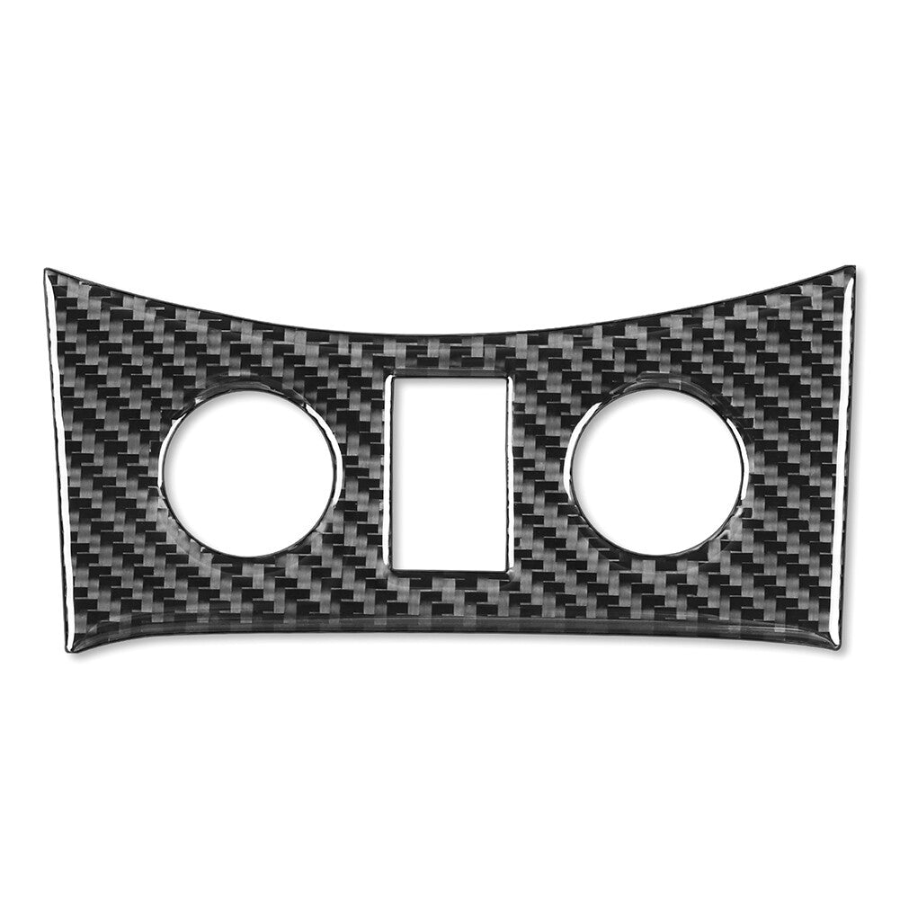 Carbon Fiber Interior for Seat Heated Button Cover Trim for Infiniti G37 Sedan 10-13