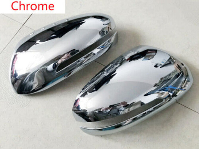 For 2011-2015 for Kia Optima K5 Chrome ABS Side Door Rear View Mirror Cover Trims