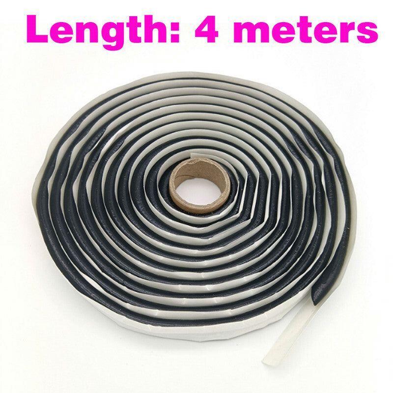 Car Waterproof 4M Headlamp Glue Black Butyl Rubber Glue Headlight Sealant Tapes