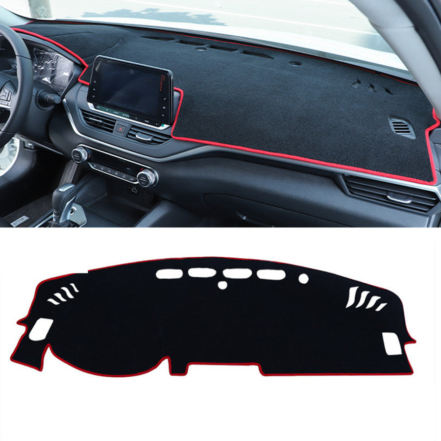 1X Dashmat Dashboard Cover Dash Cover Mat Red Anti-skid for Nissan Altima 19-22