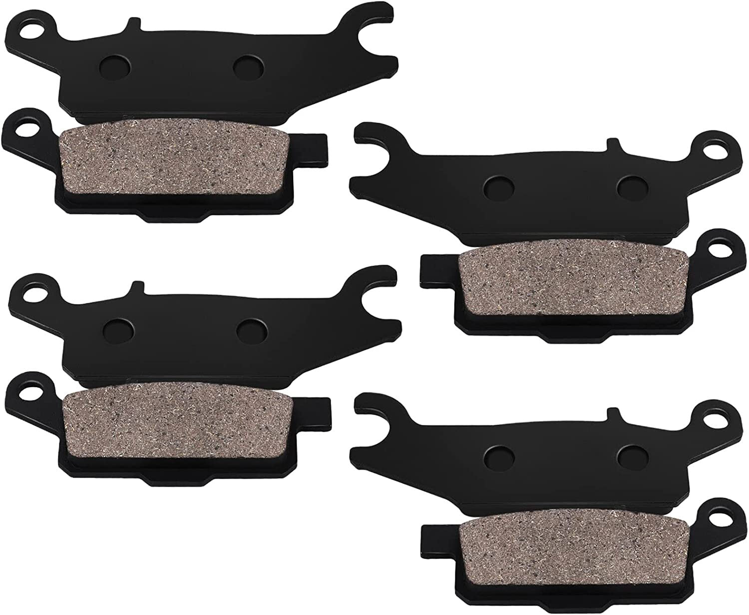 FrontRear Brake Pads for Yamaha Grizzly 550 YFM550 Grizzly 700 YFM700 2007-2022