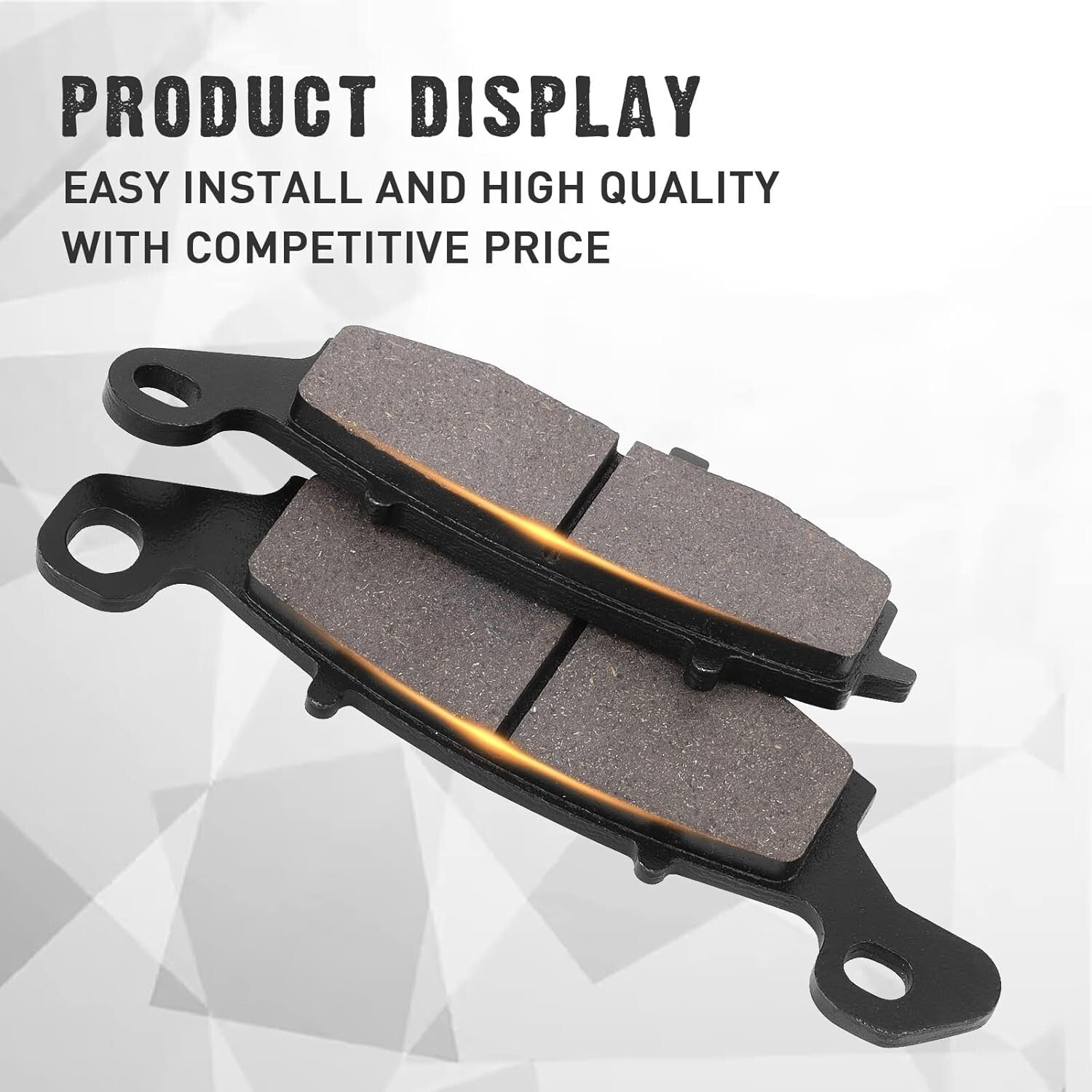 Brake Pads for Kawasaki VN1600 Vulcan Classic 2001-2008, VN1700 Vulcan 2009-2014