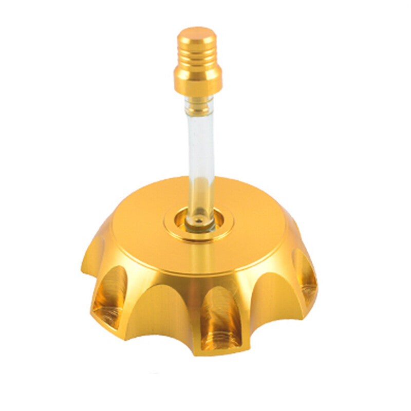 1 Fuel Gas Tank Cap Vent Air Valve Breather Tube Pit Dirt Bike Motorcycle Gold