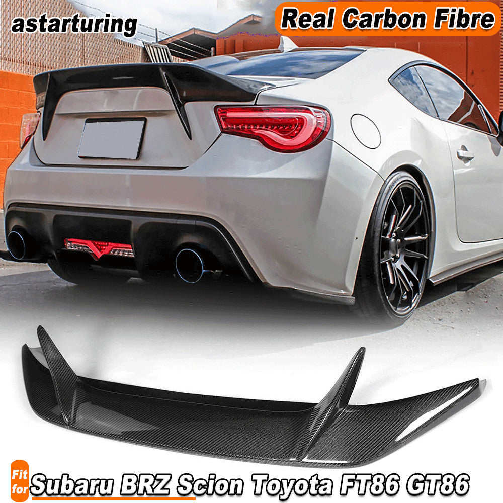 Rear Trunk Spoiler Wing for Subaru BRZ for Scion FRS for Toyota FT86 GT86 REAL Carbon