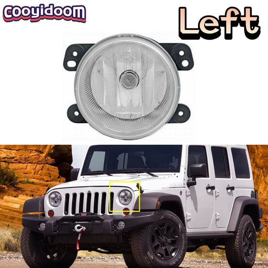 Left For Journey for Wrangler Cheaokee 2010 - 2017 Driving Fog Lights