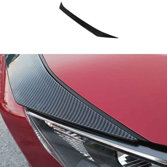 2019-2023 Fit for Toyota RAV4 Front Engine Hood Center Grille Strip Carbon Fiber