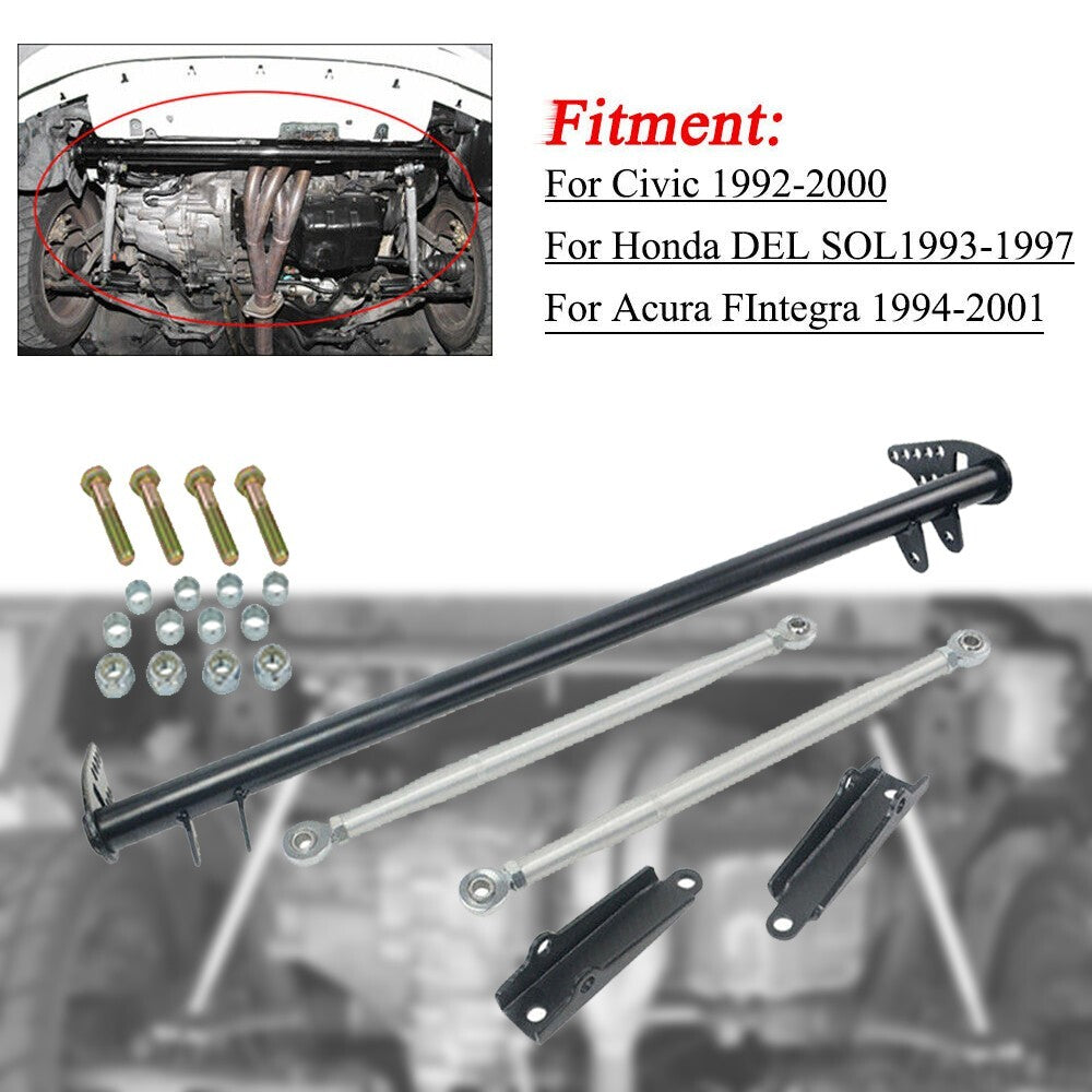 EG EK Front Traction Bar for B16 B18 B20 92-00 for Honda for Civic 94-01 for Acura Integra