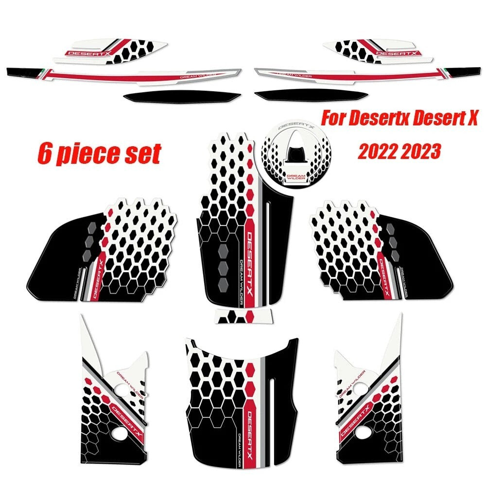 New Graphic kit for DUCATI Desert X Decal Sticker Desert x Whole Car Stickers