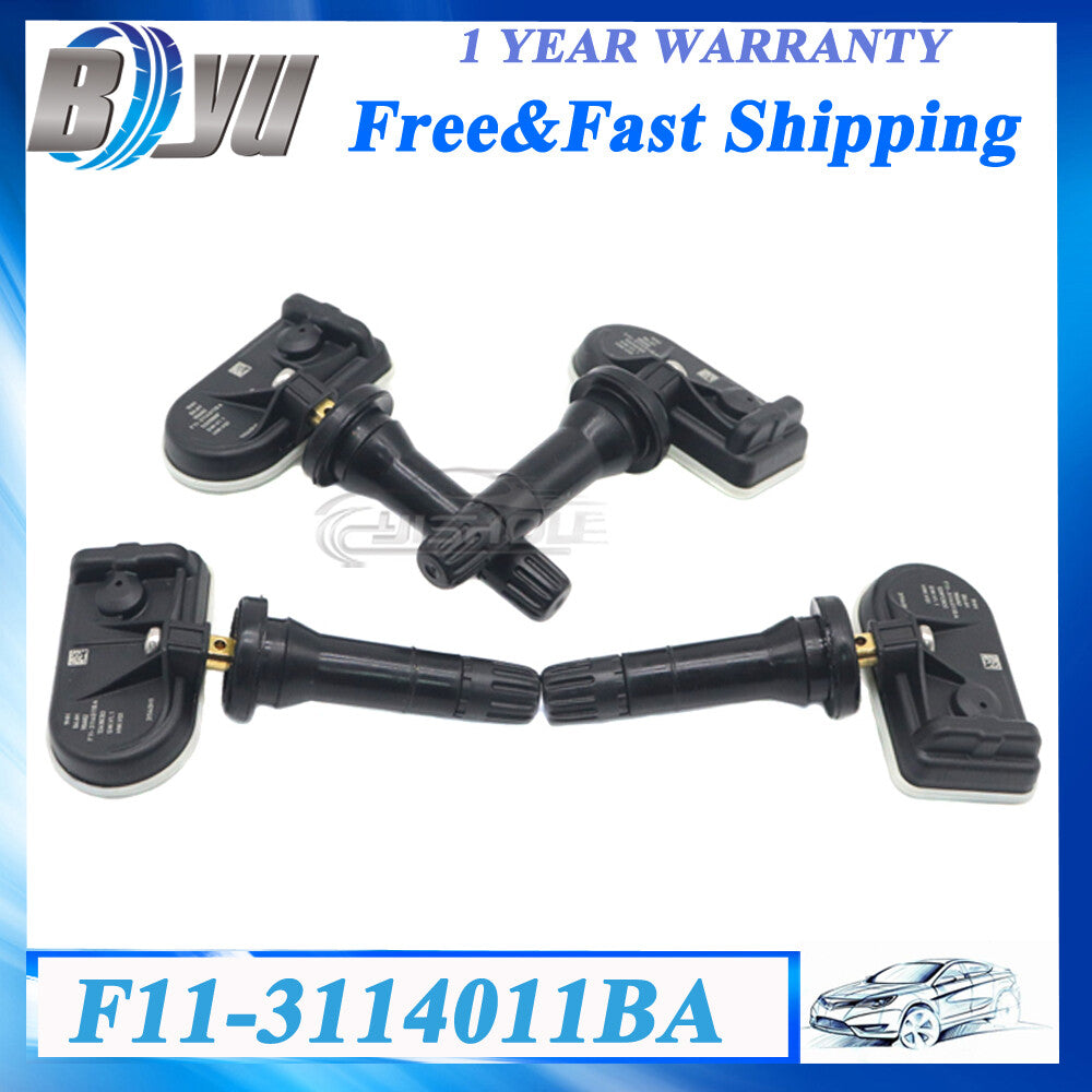 4x New TPMS Tire Pressure Sensor For Jetour Traveller T2 433MHz F11-3114011BA