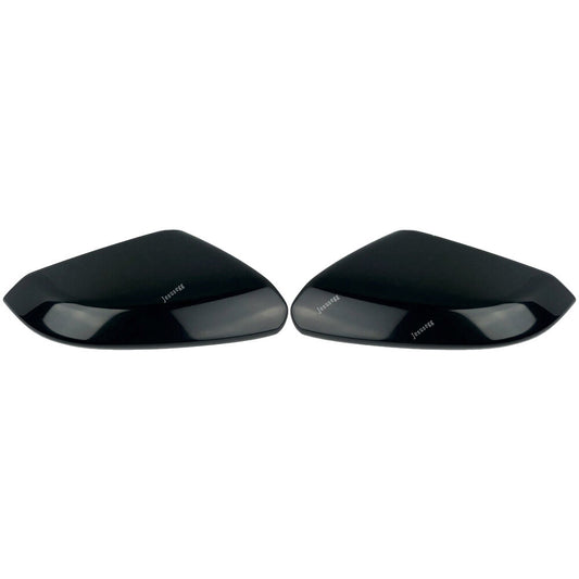 2x Mirror Cap Replacement Front RHLH for Honda for Civic 2016 2018 2019 2020 Black