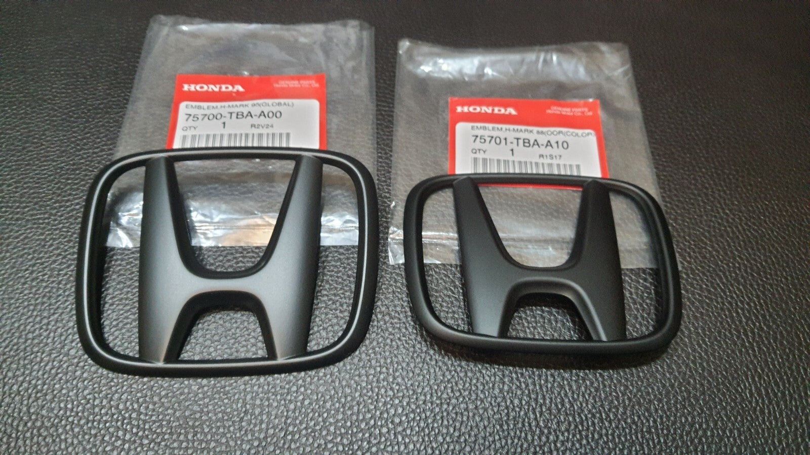 FIT FC FK MATT BLACK H for CIVIC TURBO LOGO EMBLEM BADGE for CIVIC FC FK 2015-2021
