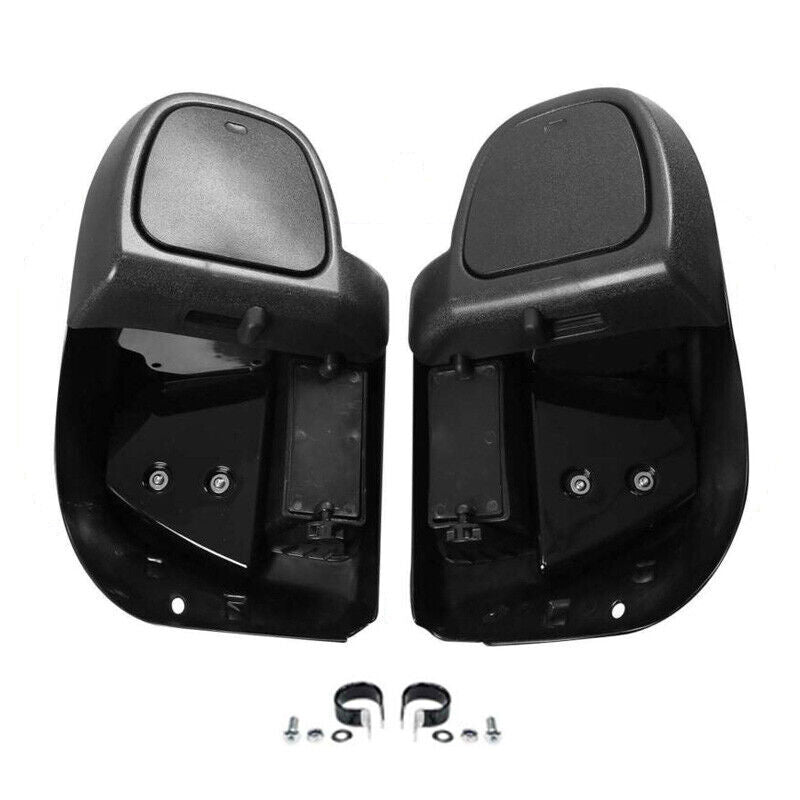 Vivid Black Lower Vented Leg Fairing Fit for Harley Touring Street Glide 14-2023