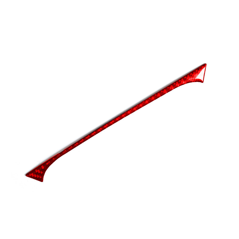 Red Carbon Fiber Below Speedometer Surround Cover Trim for BMW Z4 E89 2009-2016