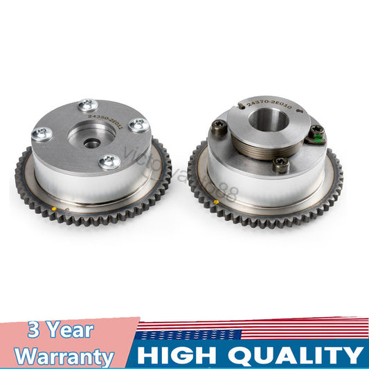 2-piece VVT timing camshaft gear sprocket set for Kia Soul 12-13 1.8 24370-2E010/11