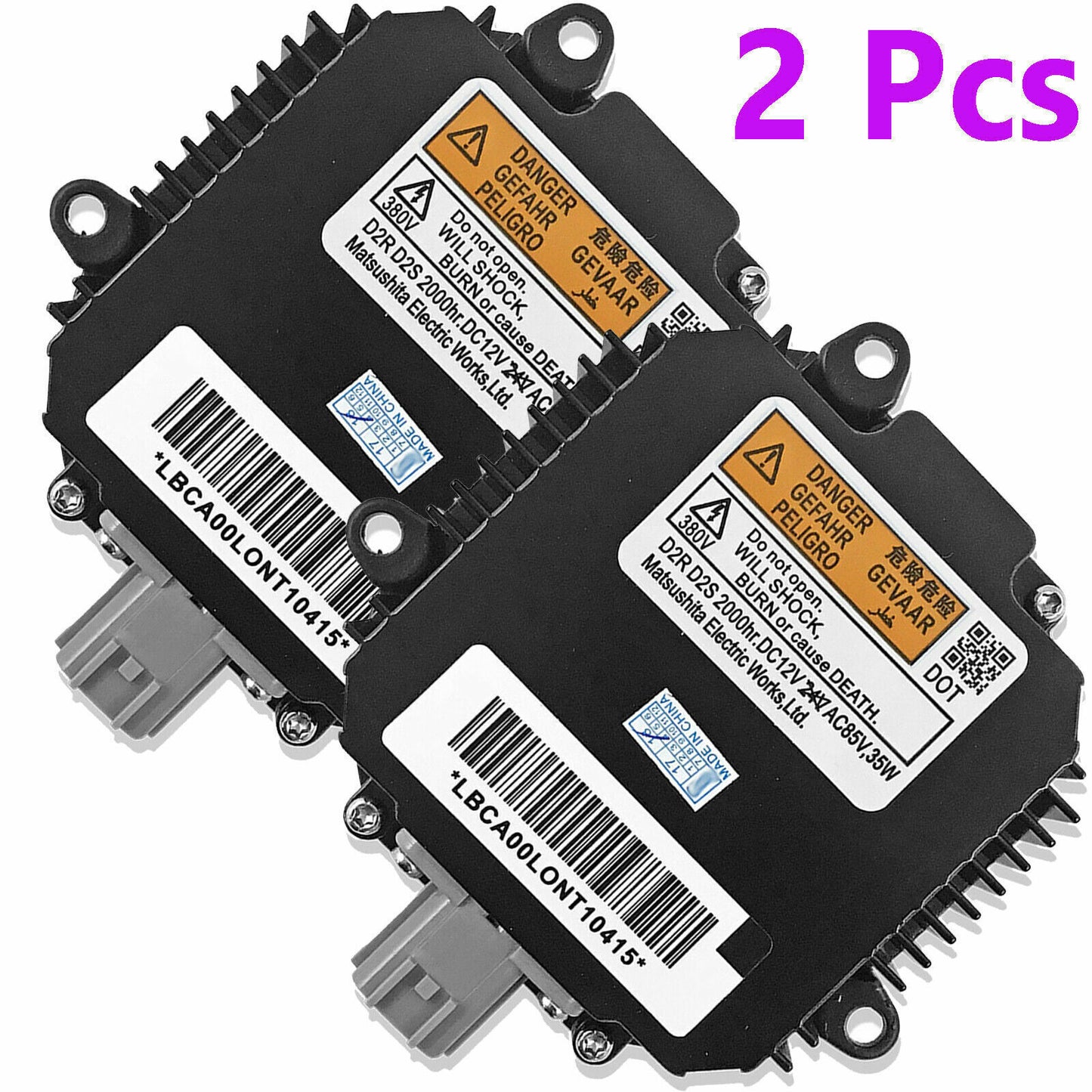 2Pcs HID Xenon Headlight Ballast for Infiniti QX56 2004-10 JX35 2013 Q45 NEW