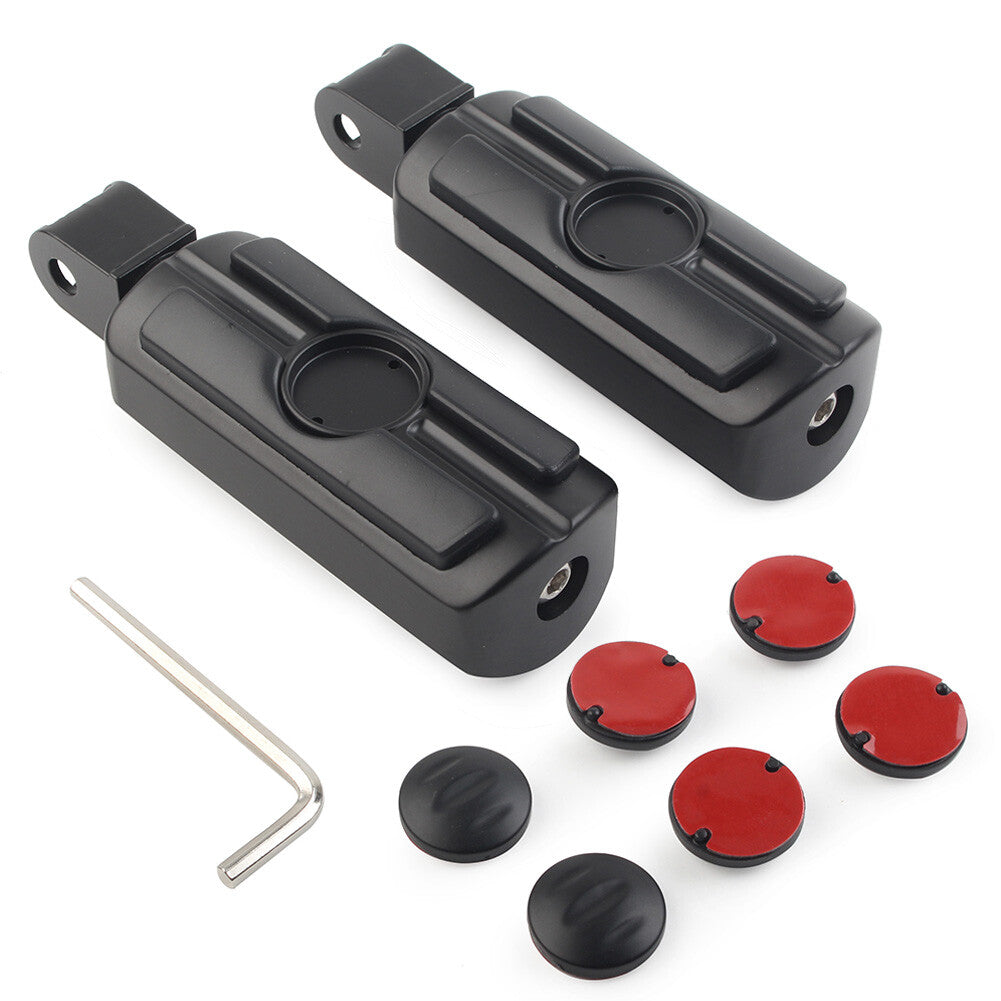 Foot Pegs Footrests Footpegs for Honda Magna VF-750 Shadow VT1100 Sabre Black
