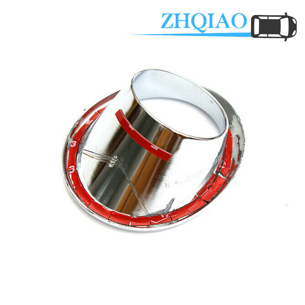 2pcs Chrome Front Fog Light Lamp Cover Trim Fits for Honda JAZZ 2014 2015