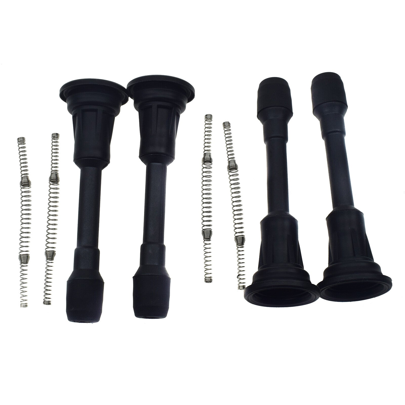 4-piece ignition coil rubber boot spring set for Nissan Altima Rogue Sentra Versa