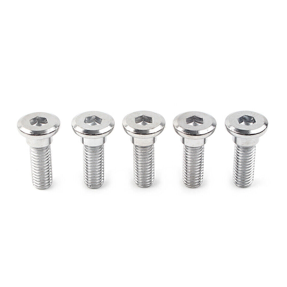 Bolts Ti Hex Socket Disc Brake Rotor Screws Fasteners 5x M8x25mm x 1.25
