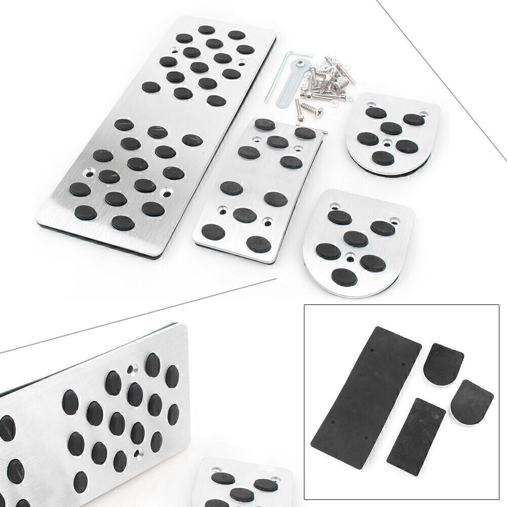 Car Fuel Brake Footrest Foot Pedals for Toyota for Corolla RAV4 Yaris Manual MT