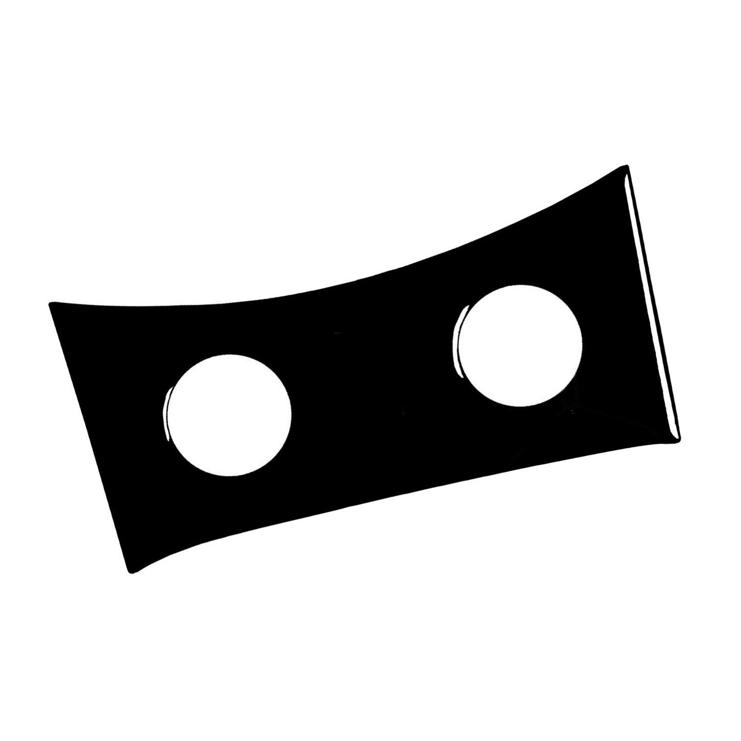 Piano Black for Seat Ventilation Control Cover Trim for Infiniti G37 2010-2013 TypeB
