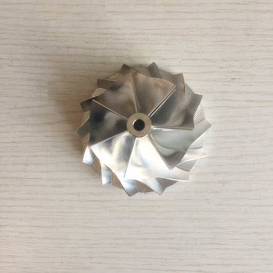 GT3582 61.33/82.00 mm 7+7 Blade 451644-0005 Turbine Billet Compressor Wheel