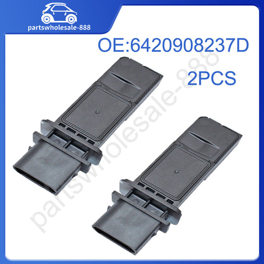 2-pack of for Volkswagen air flow sensors suitable for Mercedes-Benz E320, E350, GL320, ML350, R350. (0281002695)