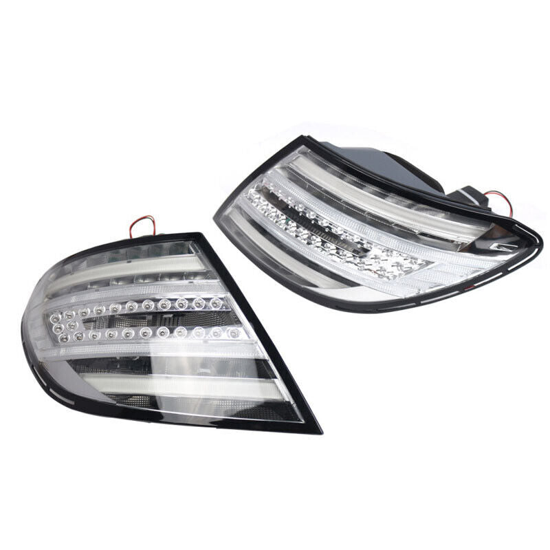 1 pair of LED left and right rear taillights suitable for 2011-2014 for Mercedes-Benz C-Class W204.