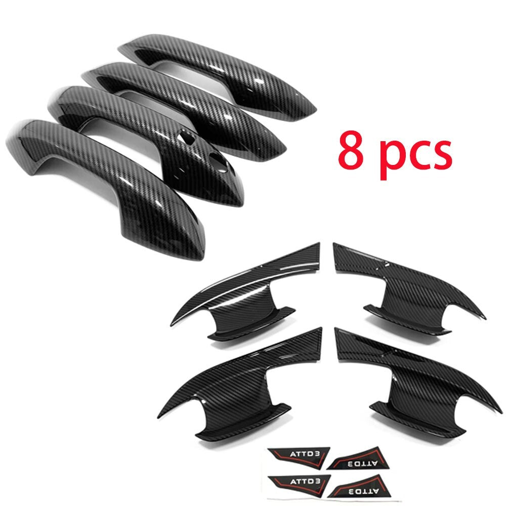 for BYD Atto 3 2022 Car Accessories Door Handle Covers Insert Handle Bowl Panel