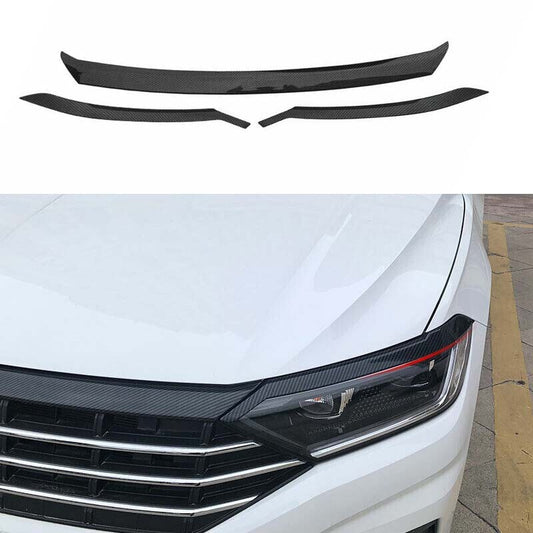 for Volkswagen for Jetta Mk7 2019-2023 Carbon Fiber Grille Grill Engine Hood Strip