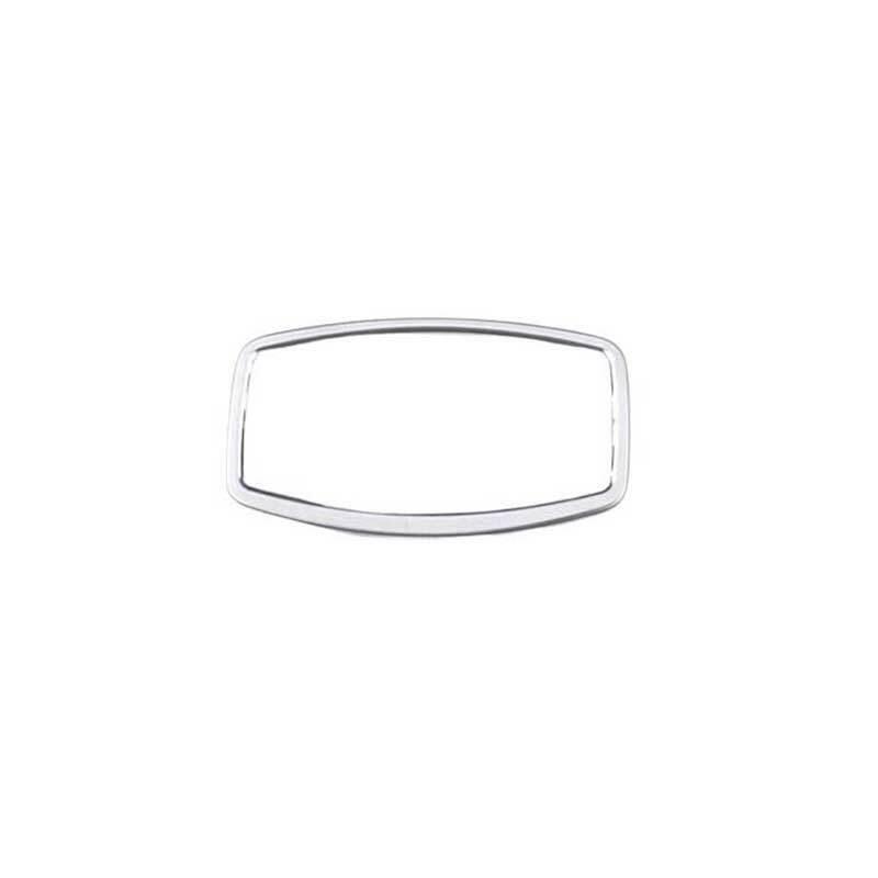 for Ford Ranger 2015-2022 Silver Titanium Function Control Button Frame Trim 1PC