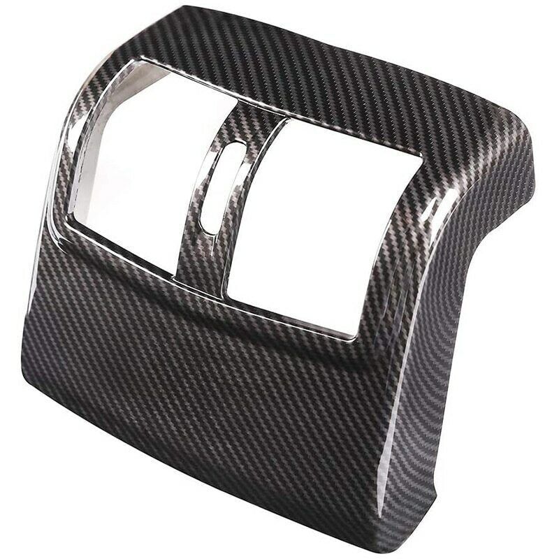 Carbon fiber for rear air conditioning socket ventilation cover of for Mercedes-Benz W212 E-Class