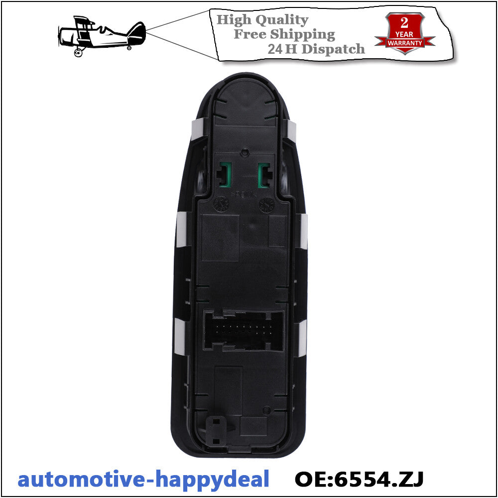 ELECTRIC WINDOW SWITCH for FIAT SCUDO for CITROEN DISPATCH for PEUGEOT EXPERT 6554ZJ