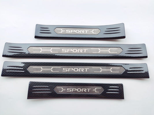 For 2024 for Toyota RAV4 Car Accessories Door Sill Protector Sucff Trim Plate Cover