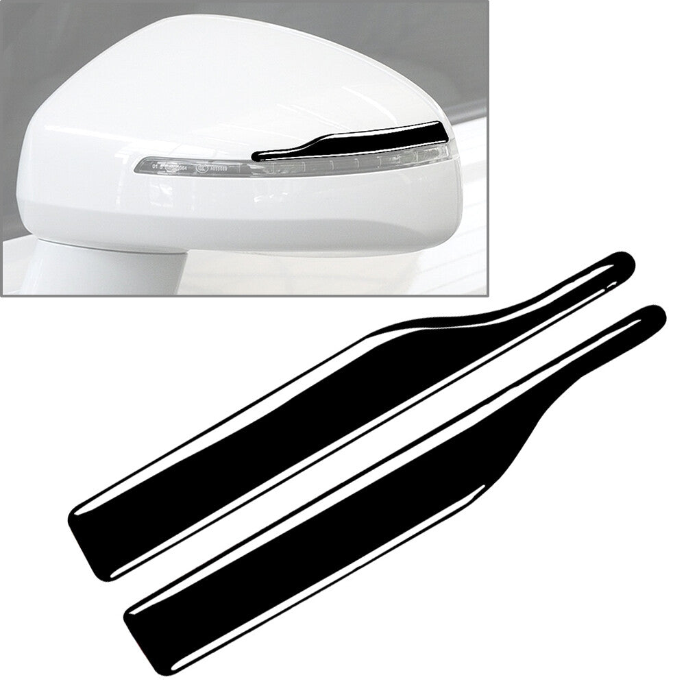 Universal Rearview Side Mirror Anti-collision Anti-rub Strip Protector Trim 2x